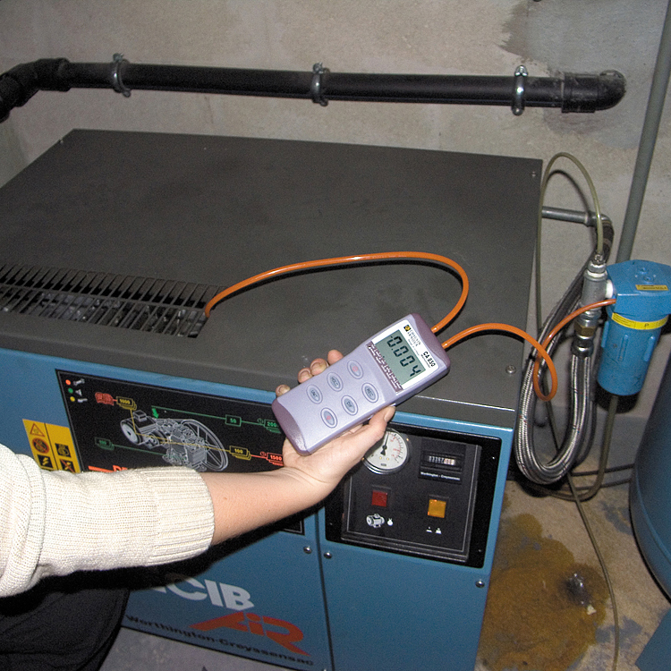 Mesure des niveaux de pression relatifs et différentiels dans les installations d'air conditionné